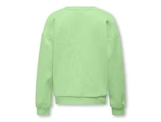 Kids ONLY sweatshirt paradise grøn med Miami print